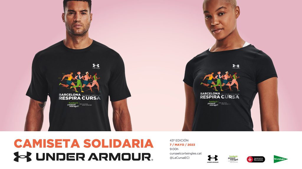 Restricciones relajado uvas Compra la camiseta solidaria Under Armour - La Cursa El Corte Inglés