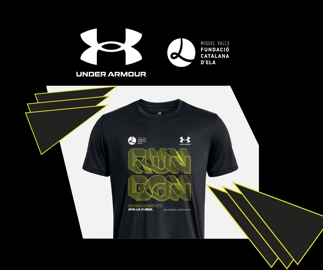 The purpose of the Under Armour solidarity t-shirt of the 44th Cursa El ...
